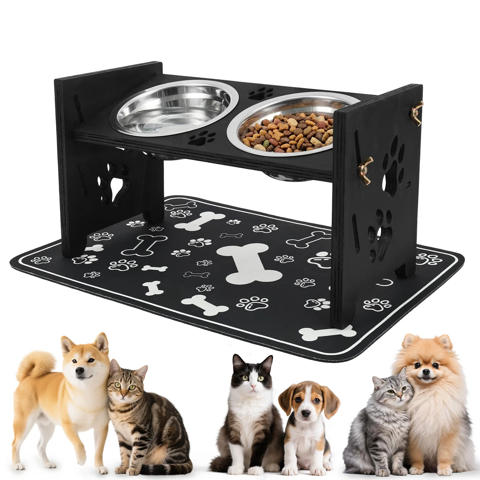 Mangkuk Makan Anjing Terangkat - Royal Canin Food Medium ulasan dan harga