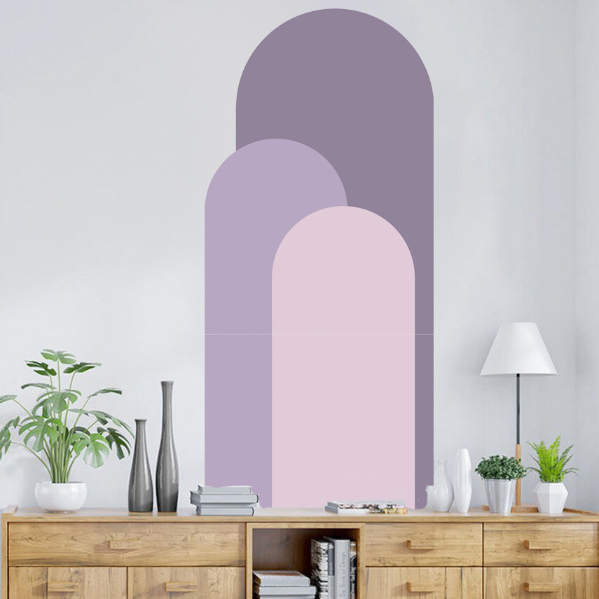 Stiker Dinding Lengkungan Bohe - Pvc Panel Background ulasan dan harga